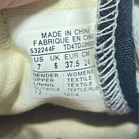 Converse All Star Black Multicolor Southwestern Themed Sneakers Womens Size 7 - Picture 3 of 14